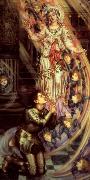 Evelyn De Morgan Our Lady of Peace oil painting on canvas